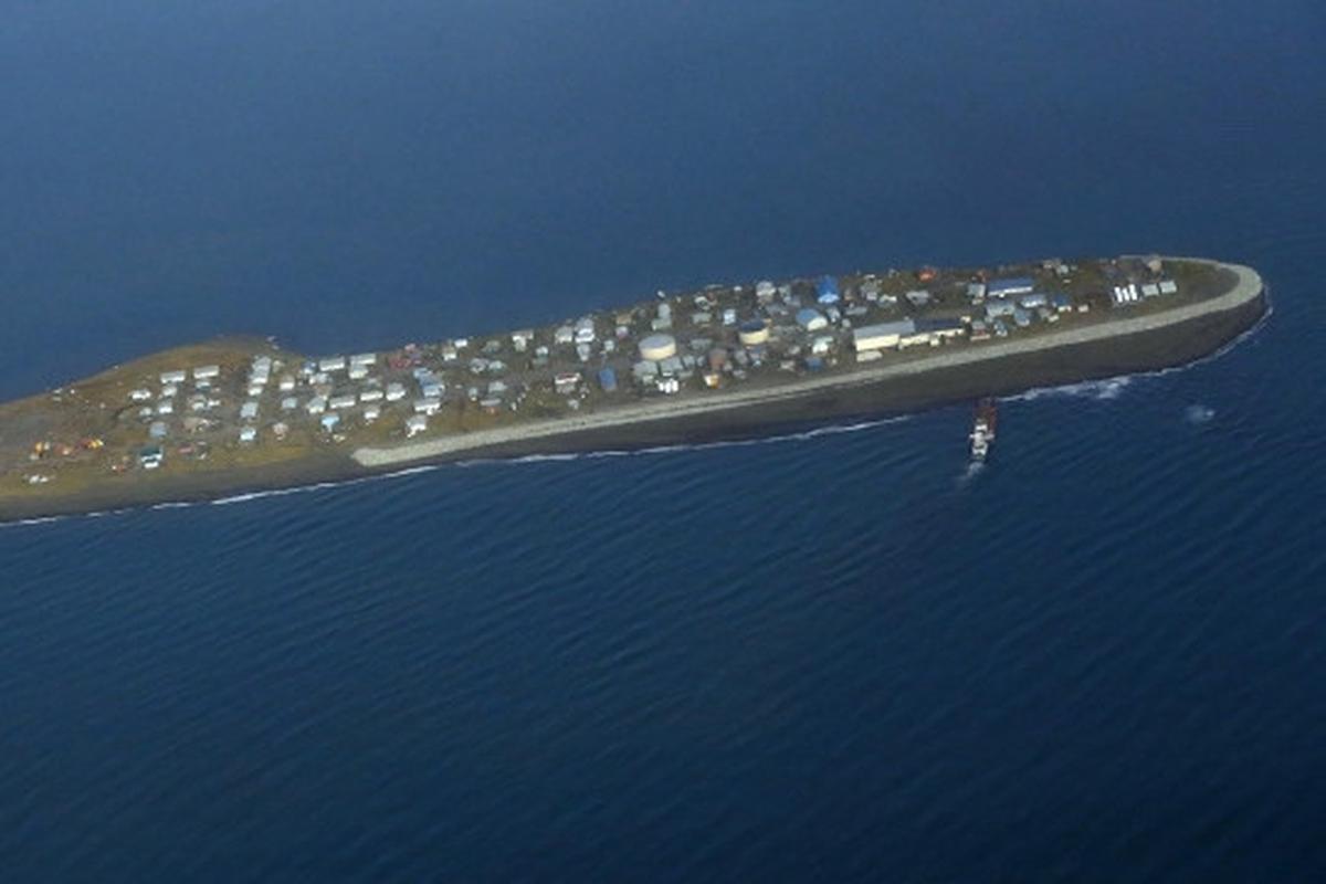 Mengunjungi desa di pulau terpencil Kivalina