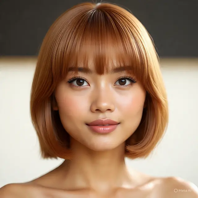Rambut Pendek Berponi
