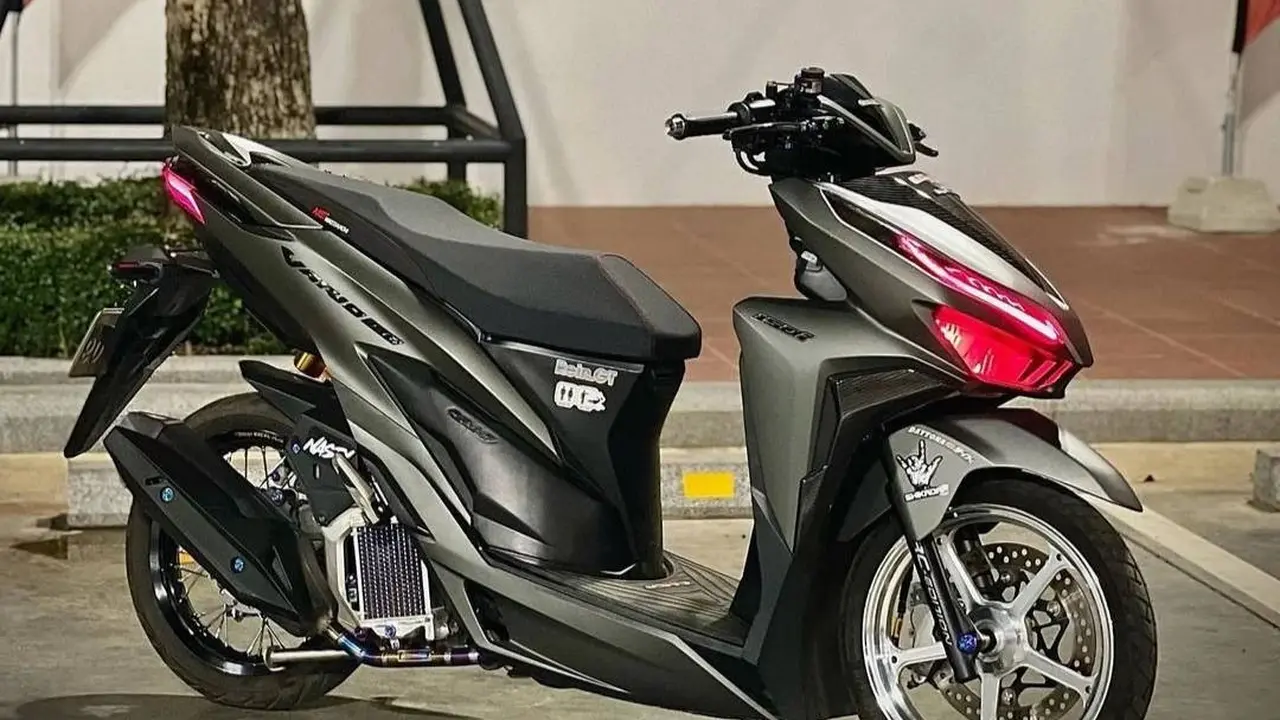10 Potret Modifikasi Honda Vario, Motor Ngabers yang Lagi Disorot Kanan