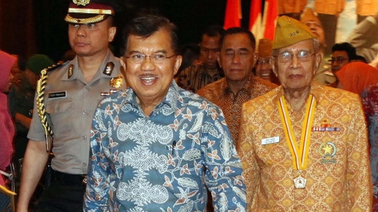 Wapres JK hadiri puncak peringatan Hari Veteran di JCC Senayan