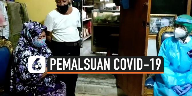 VIDEO: Ibu Rumah Tangga Diduga Palsukan  Surat Bebas Covid-19