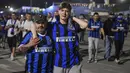 <p>Hingga laga berakhir, skor 1-0 tak berubah. Manchester City menang atas Inter Milan sekaligus menjadi juara Liga Champions. (Cemal Yurttas/DIA Images via AP)</p>