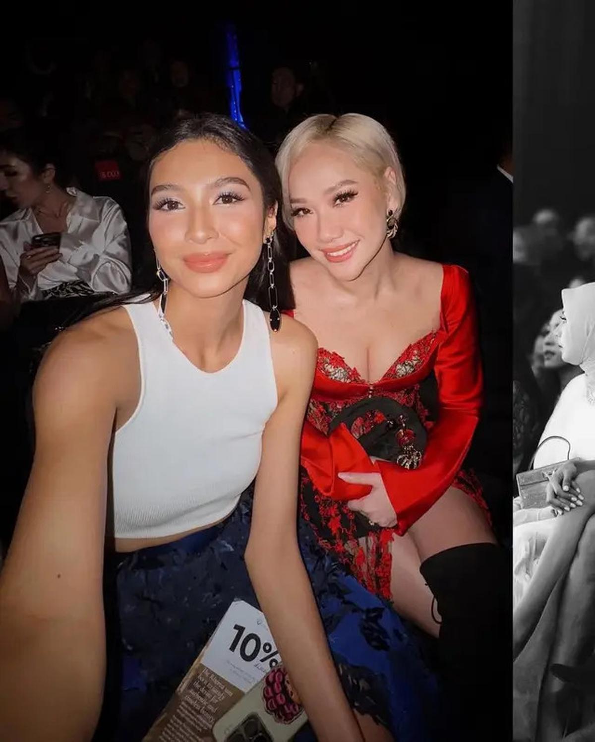 Pesona Lady in Red, BCL Tampil Menawan di Peragaan Busana Tunggal Eddy Betty Bertajuk Pendar