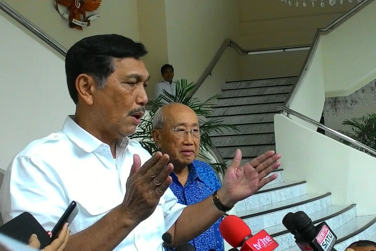 Menko Polhukam Luhut Binsar Pandjaitan