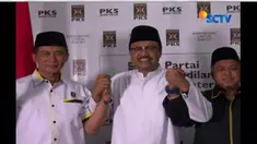 Gus Ipul berencana mendaftar pada Rabu malam dengan didampingi cucu dari Presiden Soekarno, Puti Guntur Soekarno dan Ahmad Basarah.