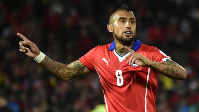 Arturo Vidal (AFP PHOTO / LUIS ACOSTA)