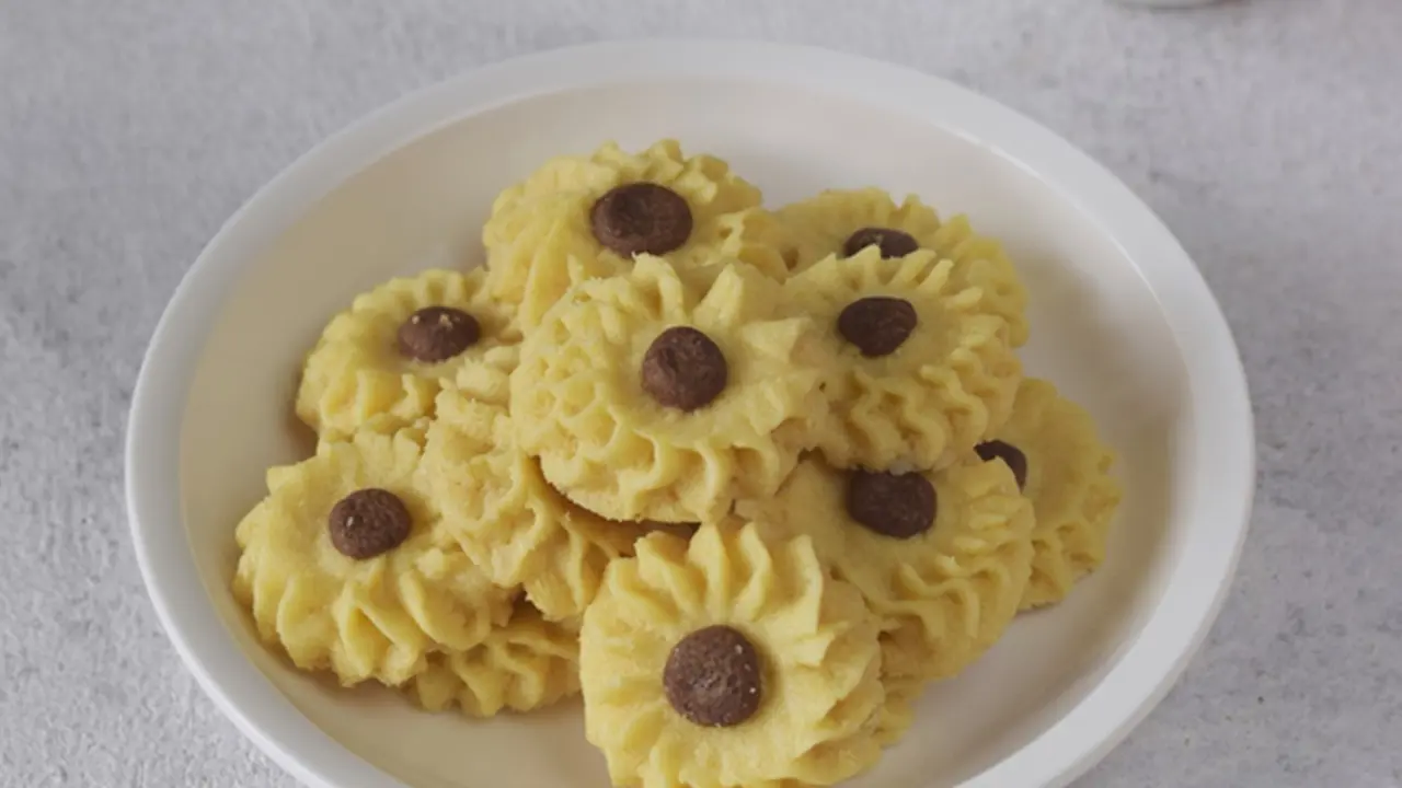 kue semprit kacang