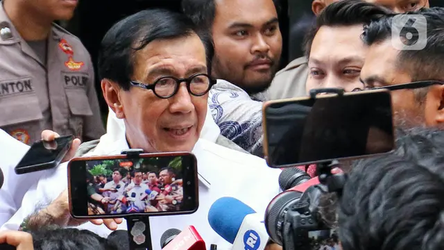 Terkait Harun Masiku, 7 Jam Yasonna H Laoly Diperiksa KPK