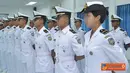Citizen6, Suarabaya: Dari 41 orang perwira lulusan Dikmapa PK, 36 orang diantaranya adalah perwira laki - laki dan 5 orang sisanya perwira anggota Kowal. (Pengirim: Penkobangdikal).