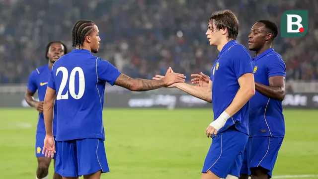 Foto: Chelsea Juara Indonesia Super Cup 2026 usai Libas AC Milan, Xabi Alonso Puji Atmosfer SUGBK