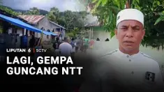 Gempa kembali mengguncang Flores Timur dengan magnitudo 3,8 pada Jumat siang. Warga berhamburan keluar rumah.