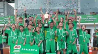 SD Al Jannah keluar sebagai juara Milo Football Championship regional Jakarta (istimewa)