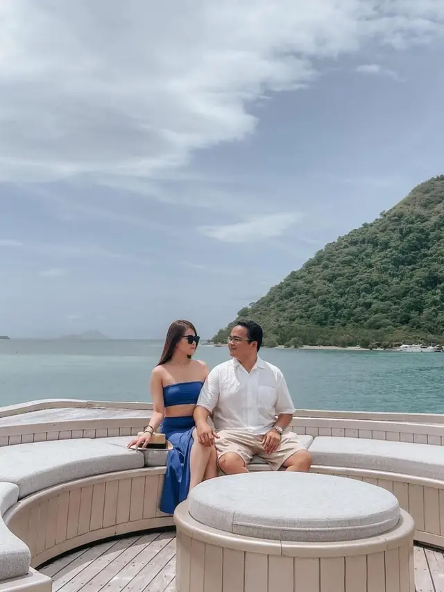 Potret Mesra Fritz Hutapea dan Chen Giovani