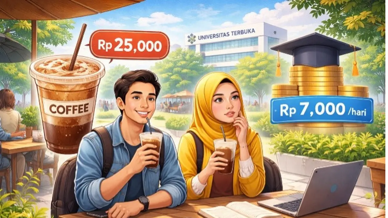 Rp7.000 Sehari Bisa Jadi Sarjana? Kedengarannya Nggak Masuk Akal, Cek Faktanya Di Sini!