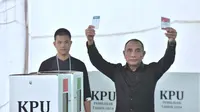 Edy Rahmayadi gunakan hak suara di Pilkada serentak 2024