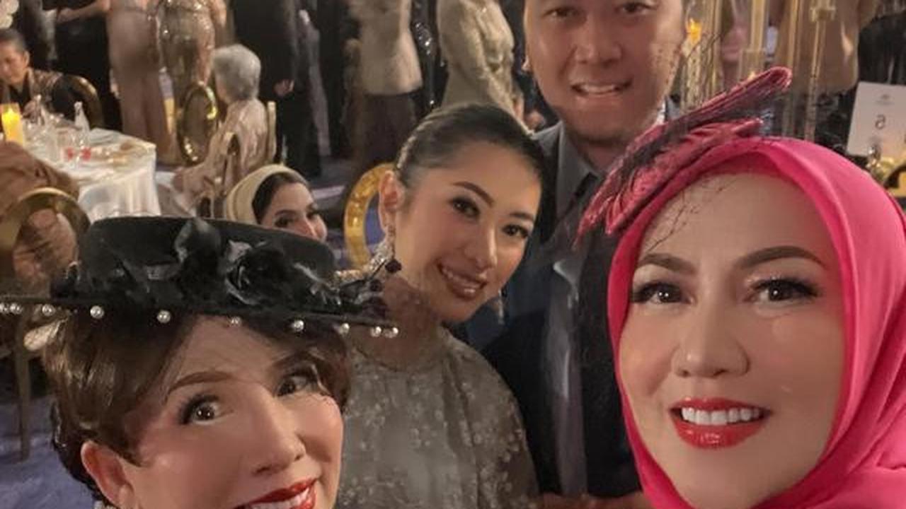 8 Potret Tamu Publik Figur di Pernikahan Teuku Rassya dan Cleantha Islan