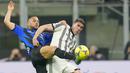 Si Nyonya Tua mencuri kemenangan 1-0 atas Inter Milan pada laga Liga Italia 2022/2023. (AP Photo/Antonio Calanni)