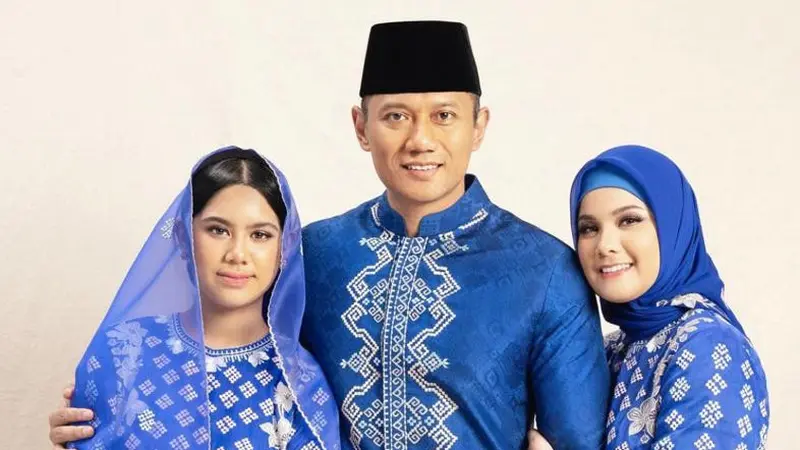 Potret keluarga SBY saat momen lebaran idul fitri