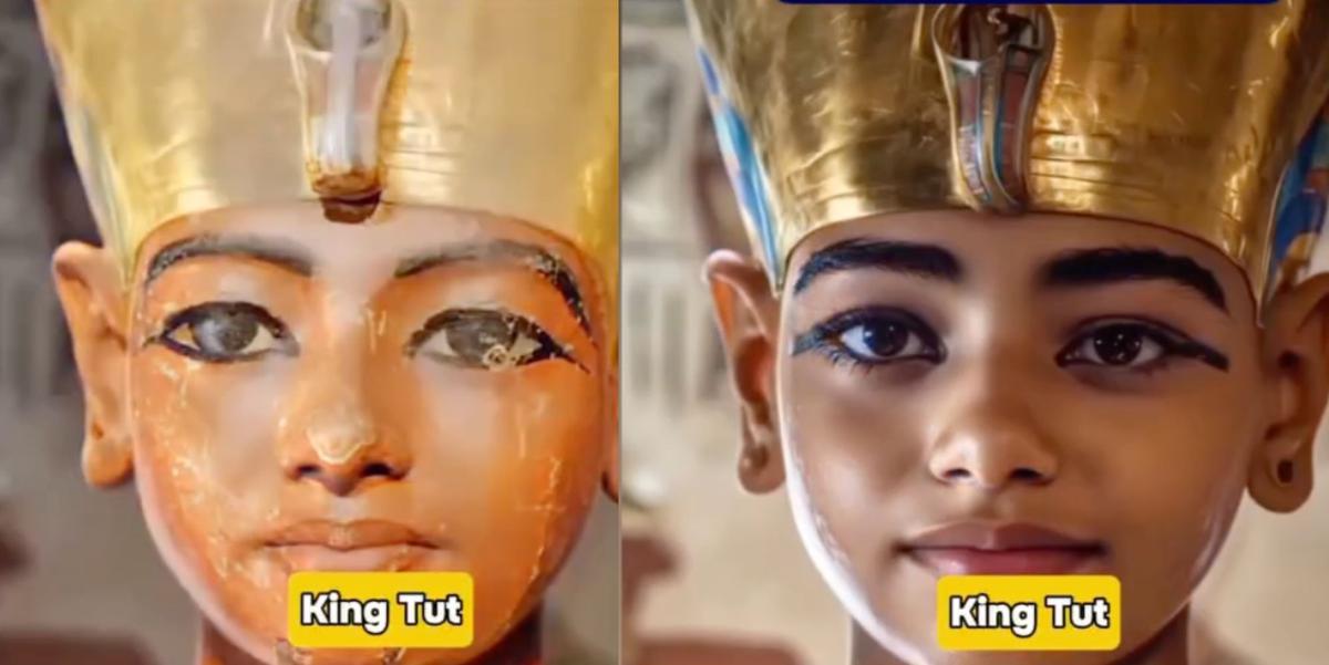 Begini Wajah Cleopatra hingga Firaun Direkayasa AI, Penampakannya Bikin Takjub