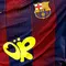 Tak hanya kehadiran Olivia Rodrigo yang mencuri perhatian. Barcelona juga tampil dengan jersey spesial untuk laga El Clasico kali ini. (AP Photo/Joan Monfort)