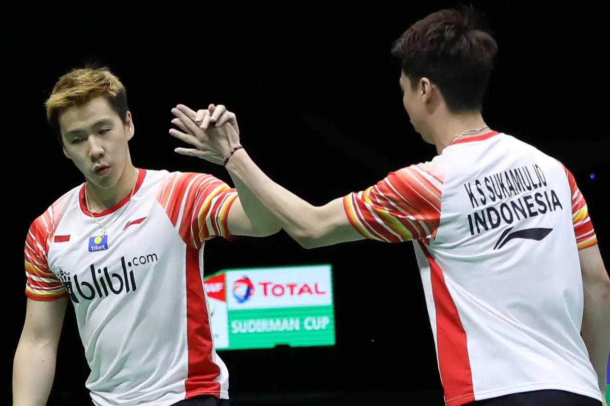 Kevin Sanjaya Sukamuljo/Marcus Fernaldi Gideon, Piala Sudirman 2019