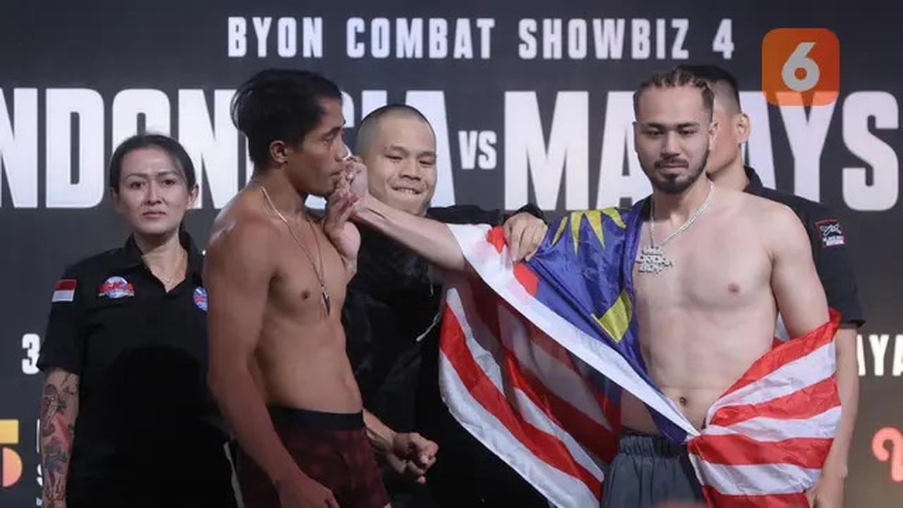 Foto: Panasnya Face Off di Byon Combat Showbiz Volume 4 Indonesia vs Malaysia