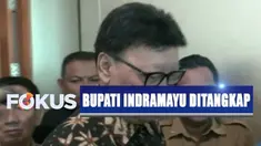 Selain Bupati Indramayu, ada tujuh orang lainnya yang ikut diamankan petugas KPK.