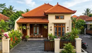 9 Kombinasi Cat Eksterior untuk Rumah dengan Genteng Terakota, Tips Pilih Aksen