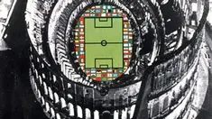 Poster Piala Dunia 1990 (&copy; AFP 2006)
