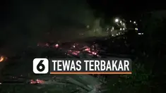 tewas terbakar