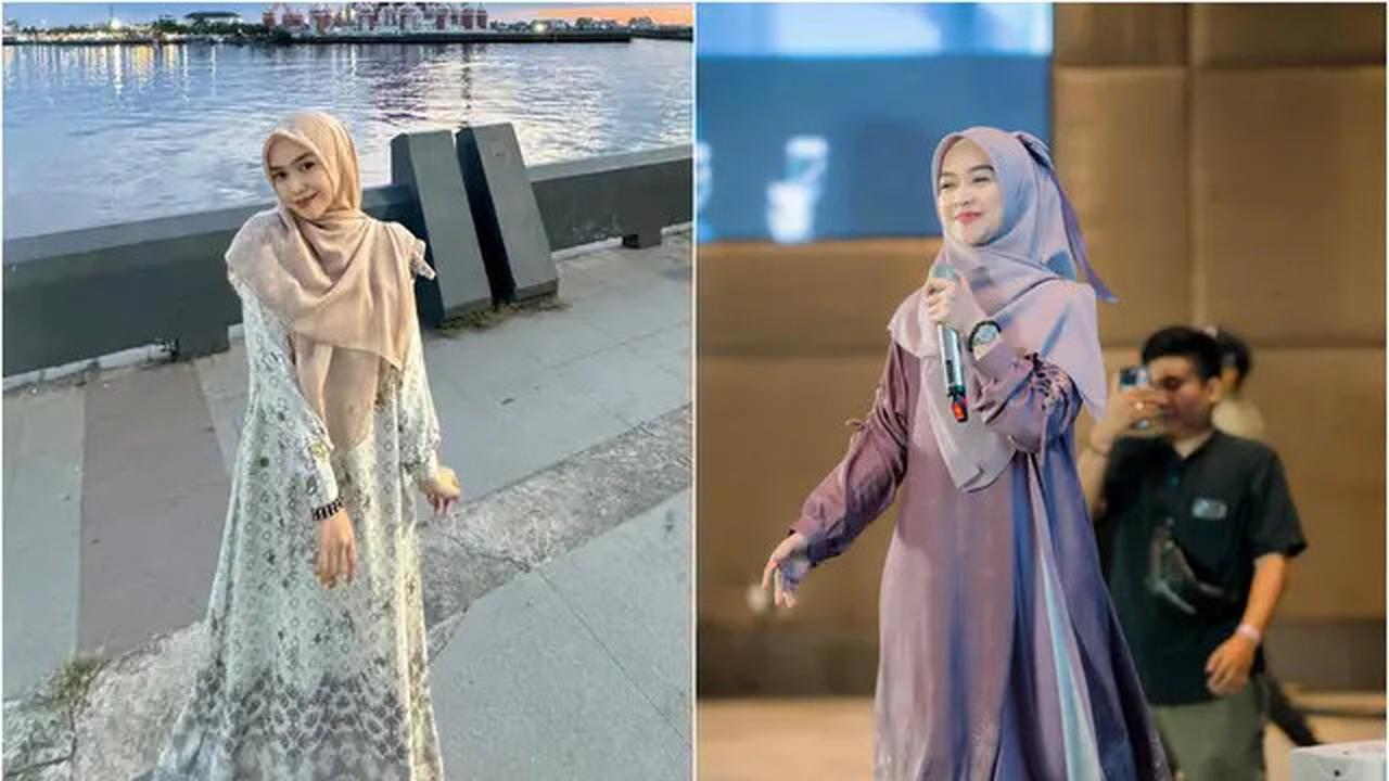7 Potret Ria Ricis Pakai Gamis, Bisa Jadi Inspirasi Tampil Cantik Elegan dan Terlihat Muda