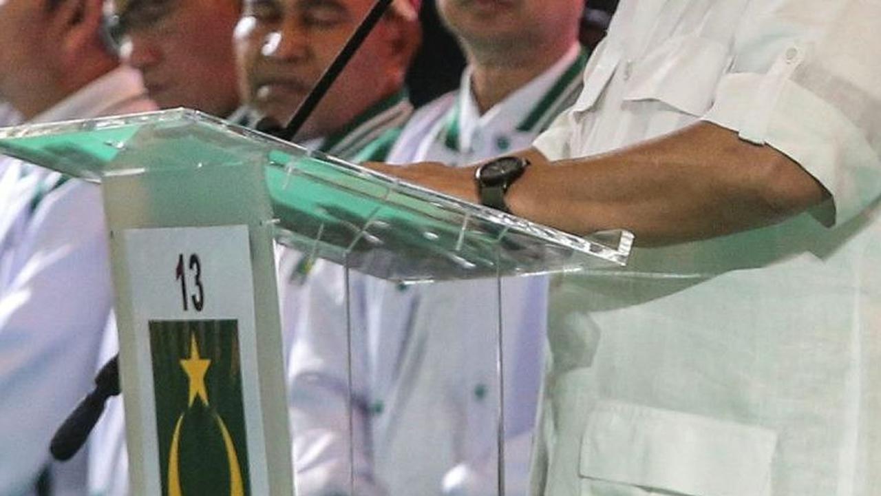 Kemudian, Sekjen Partai Gerindra Ahmad Muzani, Wakil Dewan Pembina Partai Gerindra M. Iriawan. 
( merdeka.com/Arie Basuki )