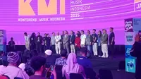 Kementerian Kebudayan resmi menutup Konferensi Musik Indonesia 2025. (dok. Liputan6.com/Rafa Dahayu Amandya)