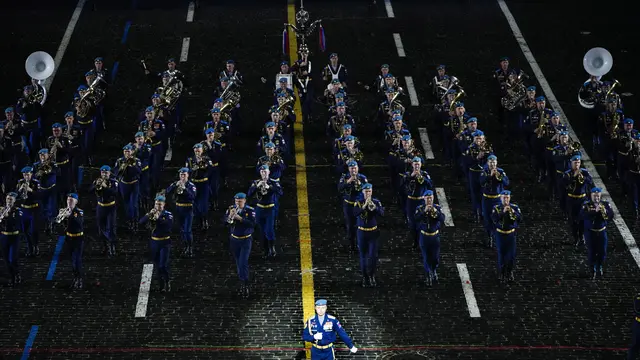 Festival Musik Militer Menara Spasskay