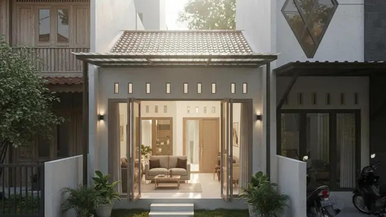 10 Model Rumah 1 Lantai Nyaman di Gang Kecil, Hemat Lahan Tetap Asri