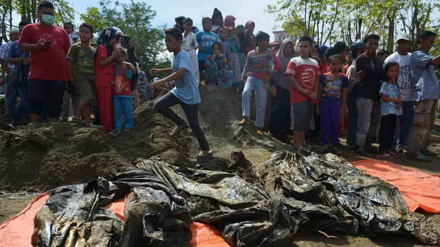 Penemuan 30 Jenazah Korban Tsunami Aceh Bikin Kaget Warga