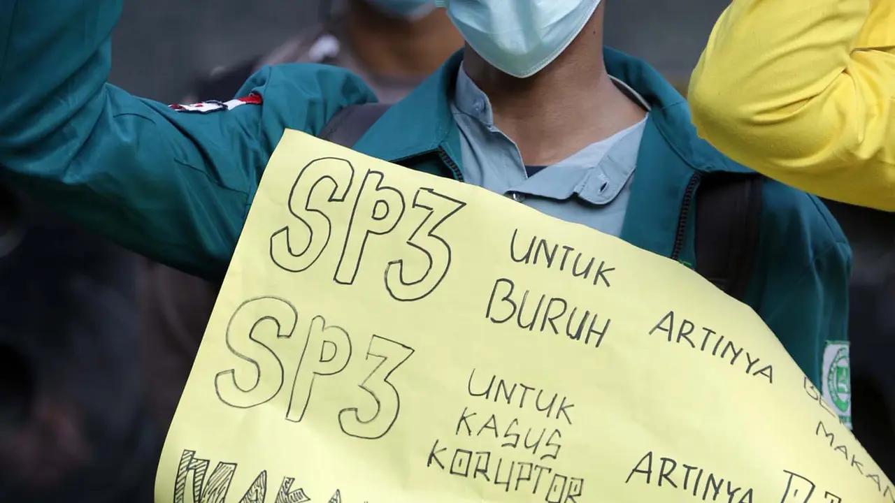 Mahasiswa Tolak Penerbitan SP3 Kasus BLBI