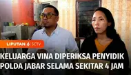 Terkait perkembangan kasus pembunuhan Vina dan Eky, Wasnadi Otong selaku ayah Vina didampingi anak dan kuasa hukumnya memenuhi panggilan Penyidik Polda Jawa Barat. Keluarga Vina menjalani pemeriksaan selama sekitar 4 jam.