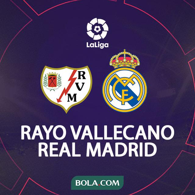 Liga Spanyol - Rayo Vallecano vs Real Madrid