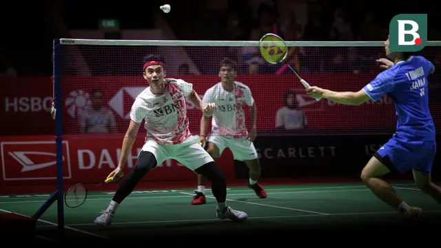 Foto: Perempat Final Indonesia Masters 2023 Dibuka dengan Drama Kemenangan Jonatan Christie dan Kekalahan Bagas/Fikri