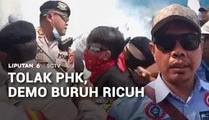 Tolak PHK, Demo Buruh Ricuh