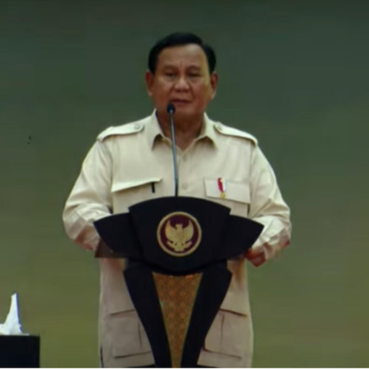 prabowo puji menteri peraih adhi makayasa