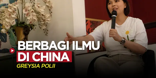 VIDEO: Greysia Polii Akan Berbagi Ilmu Badminton kepada Anak-Anak di China