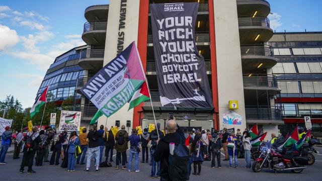 Timnas Norwegia, Aksi untuk Palestina