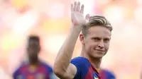 6. Frenkie de Jong (Gelandang) - Dari Ajax Amsterdam ke Barcelona dengan harga 75  juta euro. (AFP/Josep Lago)