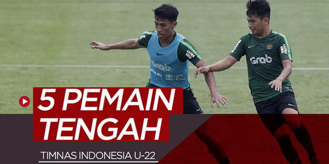 VIDEO: 5 Gelandang Timnas Indonesia U-22 di Piala AFF 2019