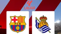 Liga Spanyol - Barcelona Vs Real Sociedad (Bola.com/Adreanus Titus)