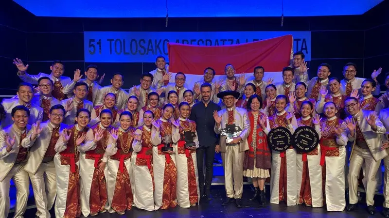 Batavia Madrigal Singers Raih Juara Umum di Kompetisi Paduan Suara Tingkat Dunia