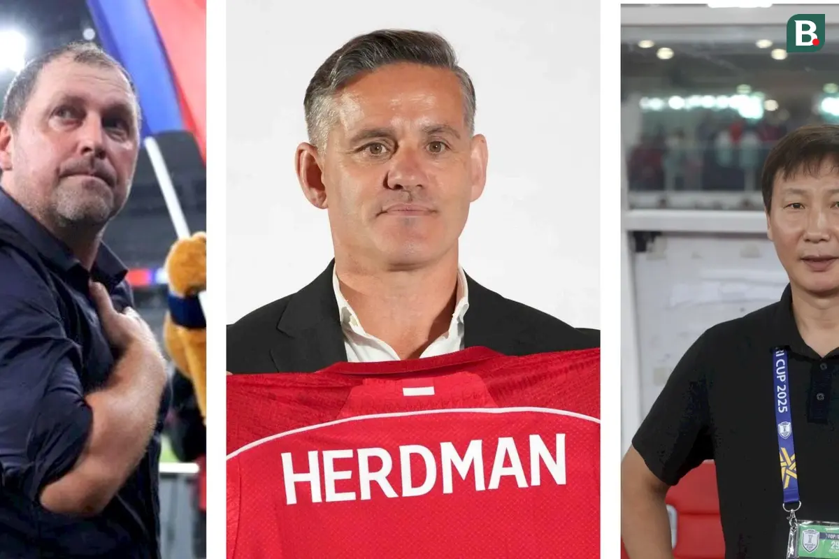Peter Cklamovski, John Herdman, dan Kim Sang-sik