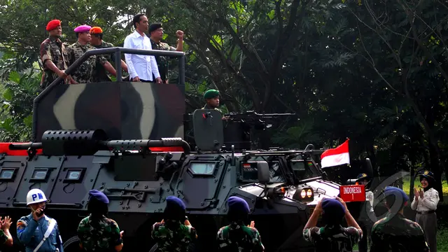 TNI Siapkan Panser Khusus untuk Jokowi